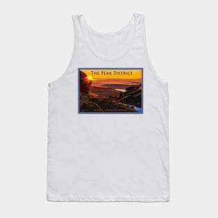 The Peak District, Kinder Downfall sunset Tank Top